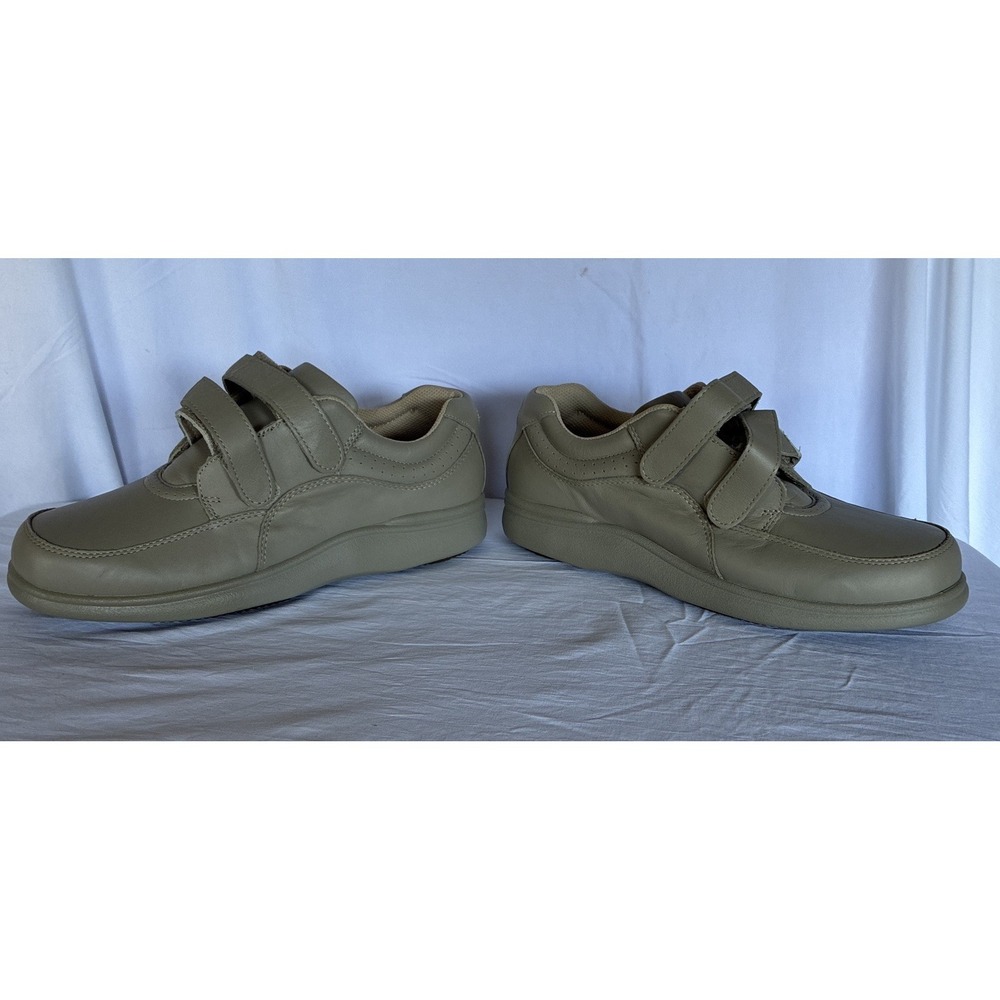 Hush Puppies POWER WALKER II TAUPE Leather Women's NEW Walking Shoes Size 9.5 - Picture 9 of 13